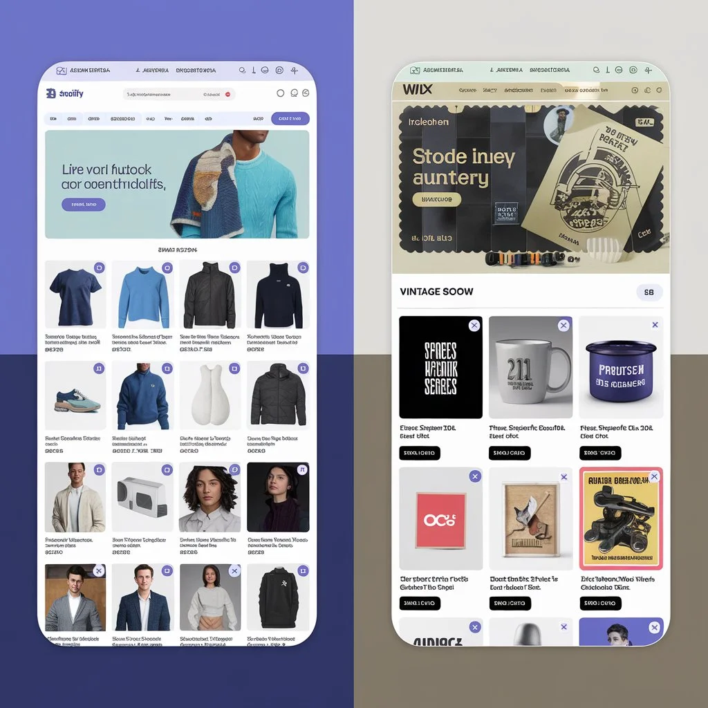 Shopify vs. Wix A Detailed Comparison of E-Commerce Powerhouses